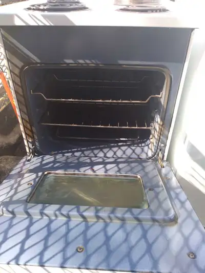 Admiral stove and Danby fridge, View more