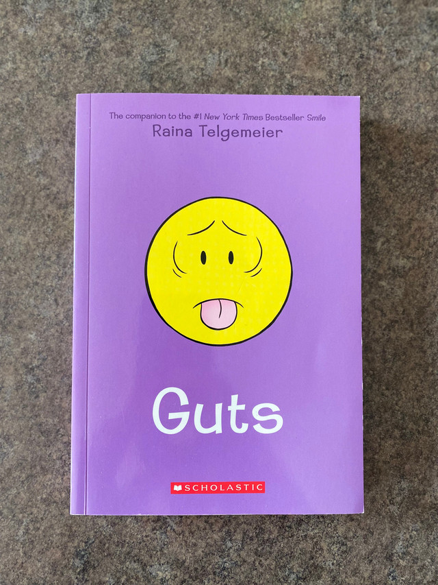 Book GUTS - Raina Telgemeier  in Comics & Graphic Novels in Saskatoon