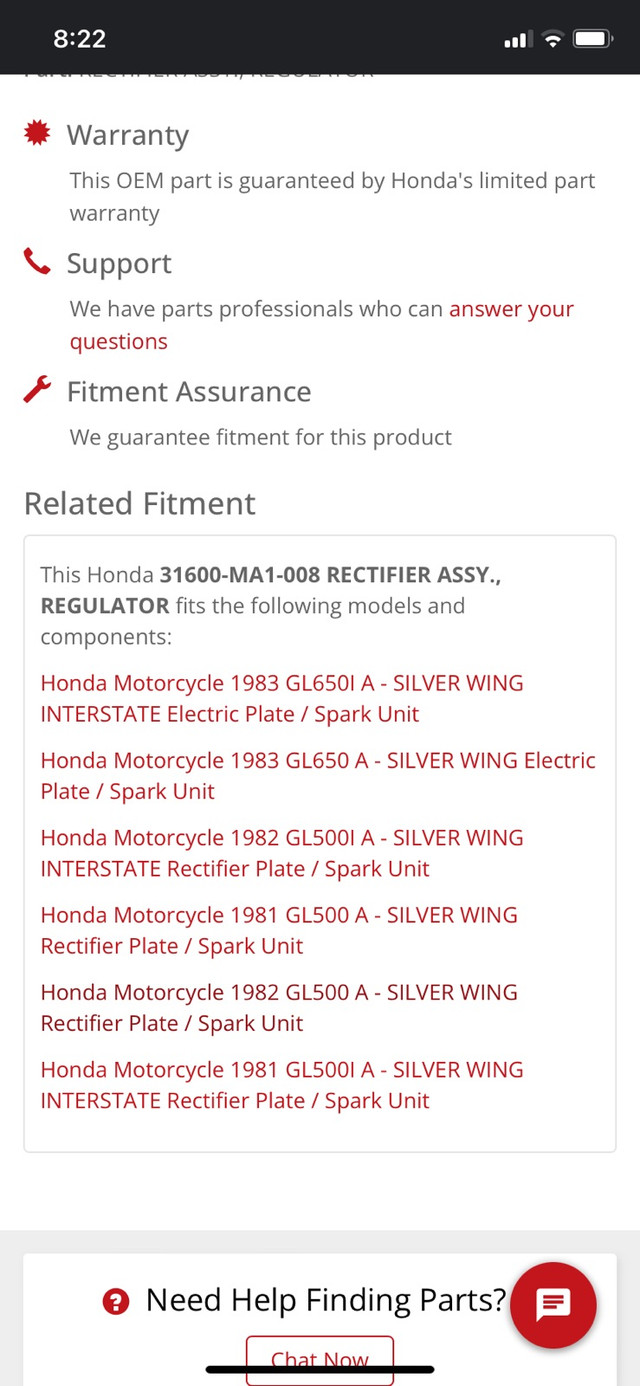 Honda gl500/650 regulator in Motorcycle Parts & Accessories in Saint John - Image 4