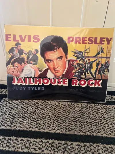 Elvis Presley, Jailhouse Rock Movie Poster, View more