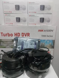 Hikvision Hybrid Smart Light 3k/5mp 4 Channels Camera Kits