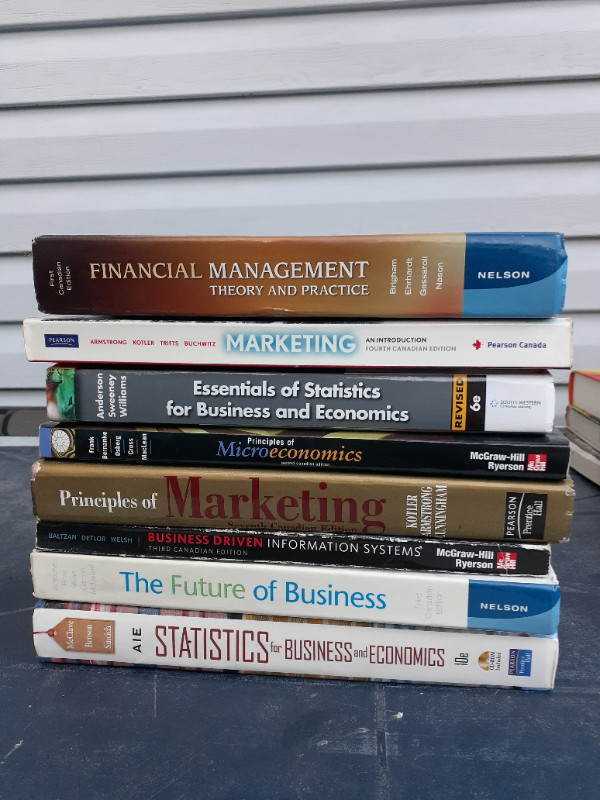 Financial, Marketing, Business, Accounting, Economics Textbooks in Textbooks in City of Halifax