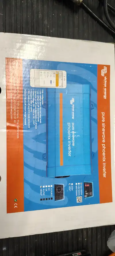 Victron Phoenix 12/500 120V Inverter, BNIB, View more