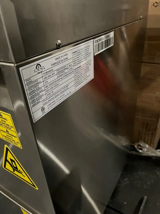 NEW 24” under counter Commercial Dishwasher (FORNO) in Dishwashers in Oakville / Halton Region - Image 4