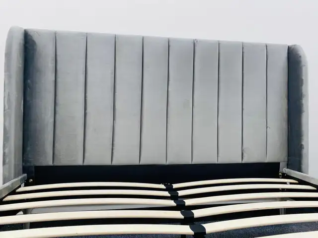 Premium Velvet Bed Frame Herman - Double / Queen / King - Sale in Beds & Mattresses in Mississauga / Peel Region - Image 5