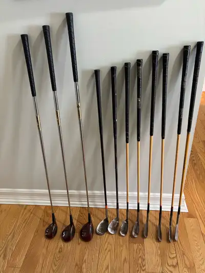 Antique golf clubs, View more