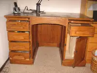 Vintage Wooden teachers' desk