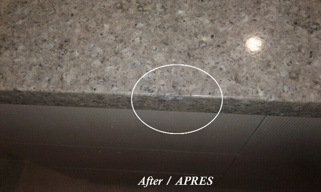 Granite Marble Repair, Sealer Application Scellant Marbre Granit dans Décoration extérieure  à Ville de Montréal - Image 3