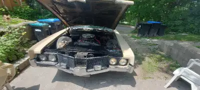 1969 Oldsmobile Delta 88 Convertible for sale or trade for a winter car and cash.Sharp car 350 Rocke...