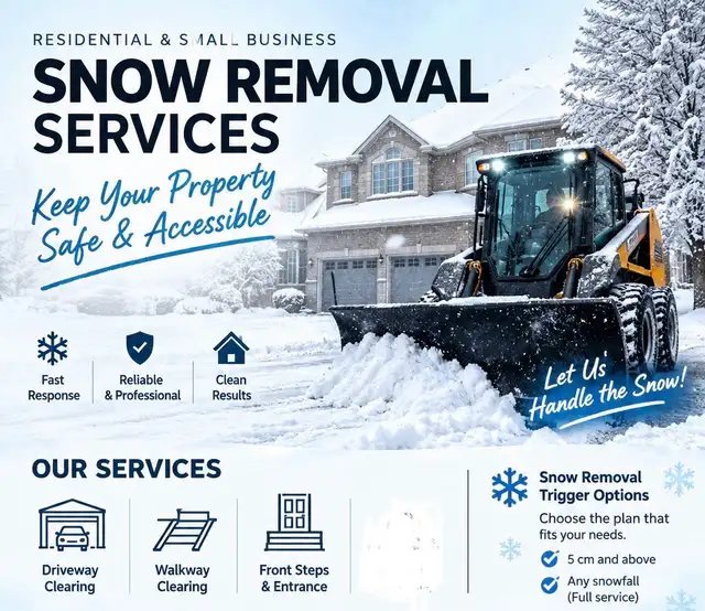 Reliable Snow Removal – Richmond Hill / Markham / North York