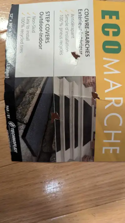 Couvre marche 12x36x1/2.Neuf dans boîte., View more