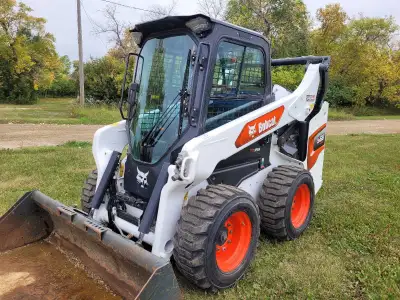 2022 Bobcat S66, 74 HP turbo diesel, no def or dpf, 2 speed variable speed, ride control, heat and a...