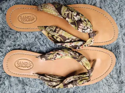 Sandy Sun Floral Sandals, View more