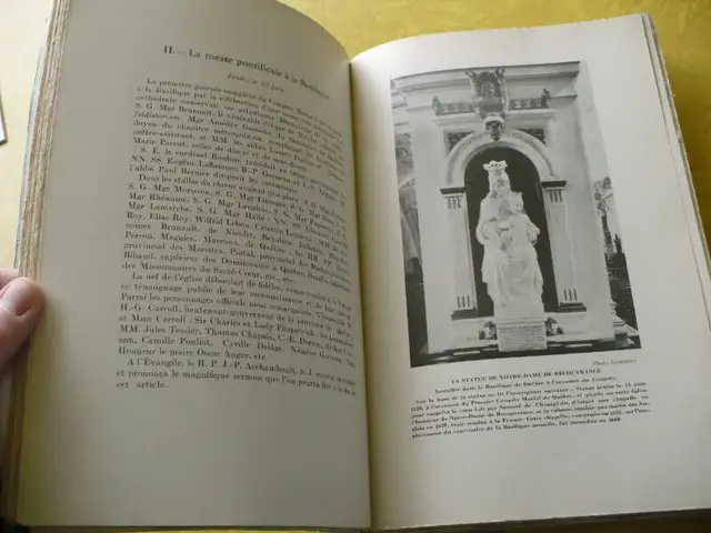 LE PREMIER CONGRES MARIAL DE QUÉBEC DU 12 AU 16 JUIN 192962863258947970123