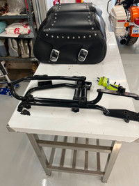 Yamaha Saddle Bags w/ Mounting Brackets