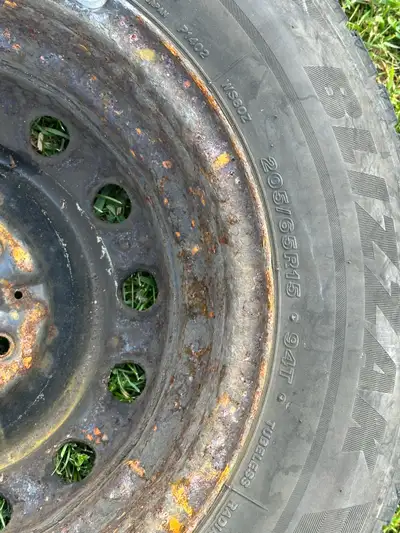 Winter tires for sale. 15” (205/65R15). Fit my 2003 Camry, but I sold the vehicle this spring. Newes...