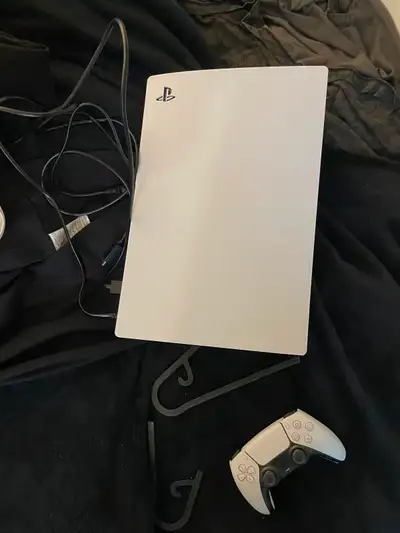 PS5 with controller, View more