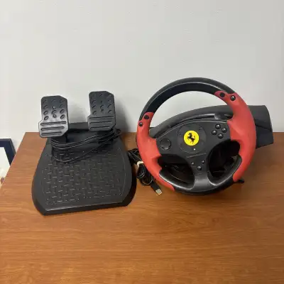 Thrustmaster Ferrari Racing Wheel Red Legend Edition (PS3/PC), View more