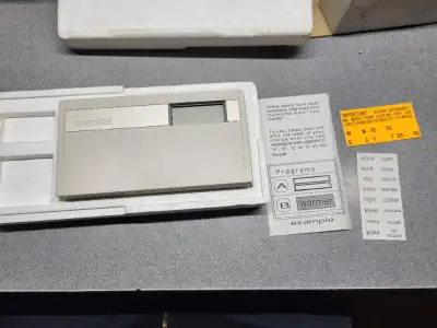 THERMOSTAT ENERSTAT PROGRAMMABLE 1 HEAT 1 COOL MADE IN CANADA, View more