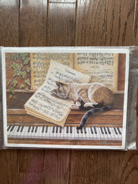 Laila’s Paper Tole Kit Cat Piano