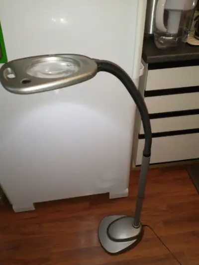 Mighty Bright floor lamp & magnifer., View more