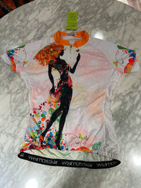 NEW ladies size M Weimostar cycling jersey