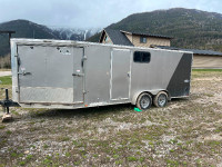 7x18 foot enclosed trailer
