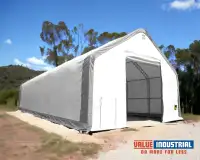 Double Truss Storage Shelter | (W40’×L80’×H24’)