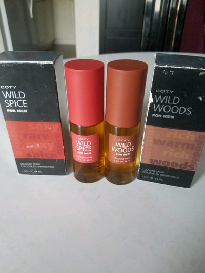 Wild Woods and Wild Spice  from Coty, vintage colognes for men , View more