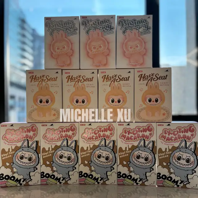 LABUBU BIG INTO ENERGY/HAVE A SEAT/EXCITING MACARON | Toys