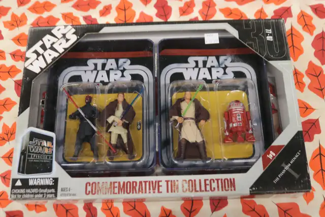 Star Wars 30th Anniversary Commemorative Tin 4-Figure Set (#640 in Arts & Collectibles in City of Halifax - Image 2