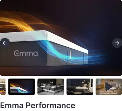 Emma Performance King Size Mattress - Includes Delivery !, View more