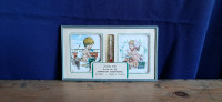 Vintage sample advertising thermometer