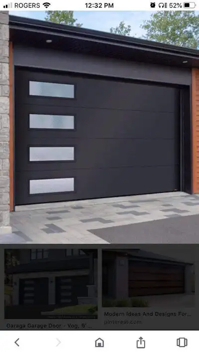 Garage door and opener installations. 24 hour emergency service available We install residential gar...