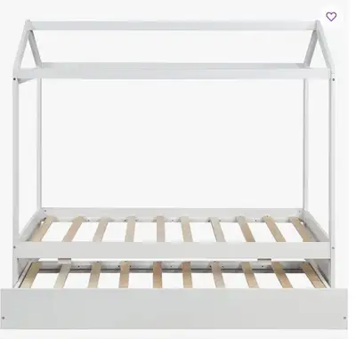 Lit maisonnette enfant double, View more