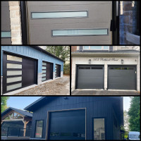 Insulated Modern Garage Door