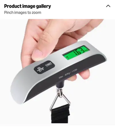 INSMART Scale Product details Top highlights Brand INSMART Display type digital Form factor Handheld...