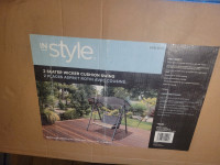 Brand New Patio swing with cover for sale