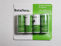 Botaflorafla fly catcher 4 pack brand new/attrape-mouches neuf