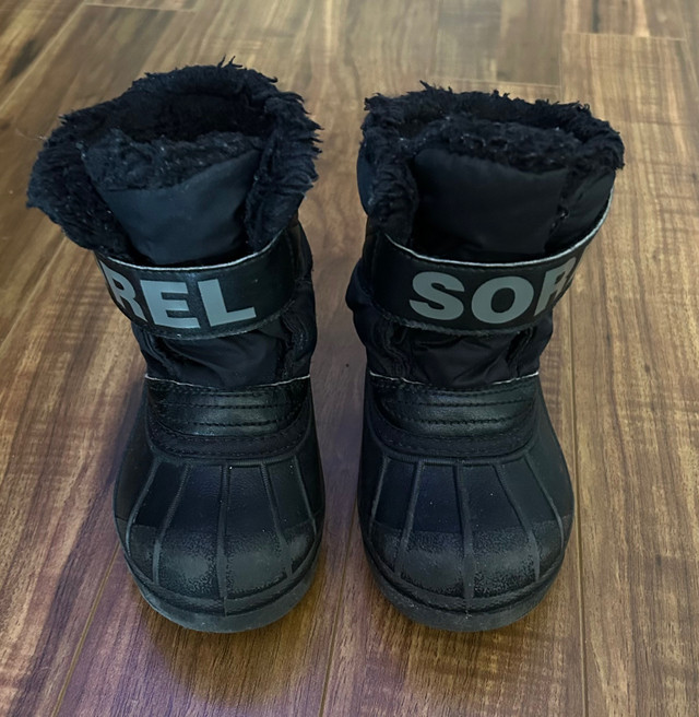 SOREL winter boots size 9T (toddler) in Clothing - 4T in Saskatoon