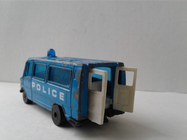 2 Vintage Mercedes Police Vans 1980s in Toys & Games in City of Toronto - Image 2