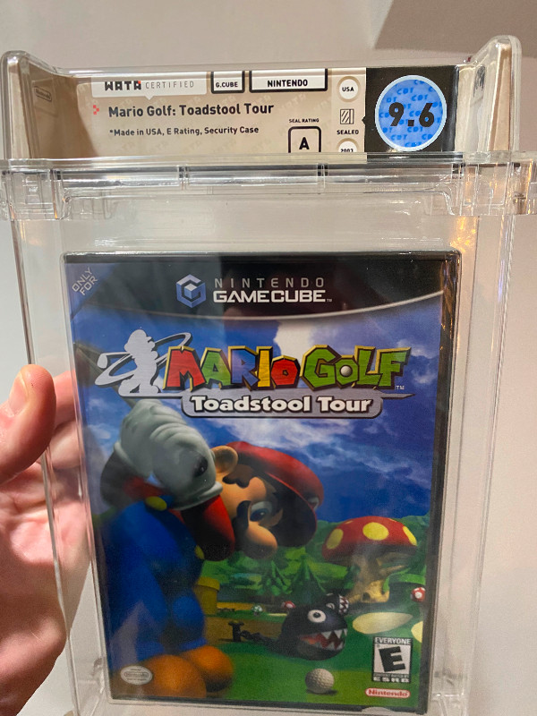 Nintendo GameCube Mario golf wata in Older Generation in Saskatoon