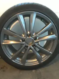 Mercedes spare wheel