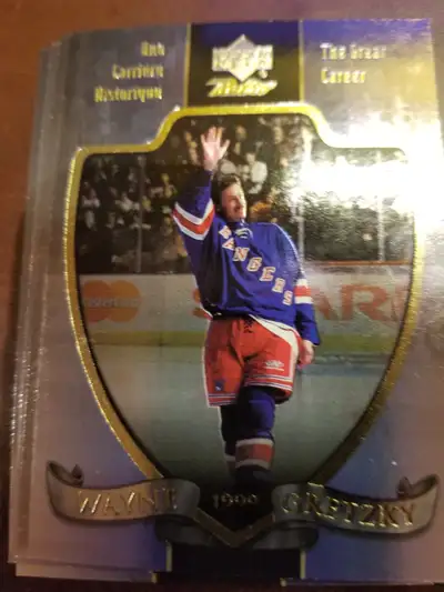 21 Piece Lot Consisting of: 15 Complete Sets 1999-2000 McDonalds UD Retro Complete 41 Card Hockey Ca...