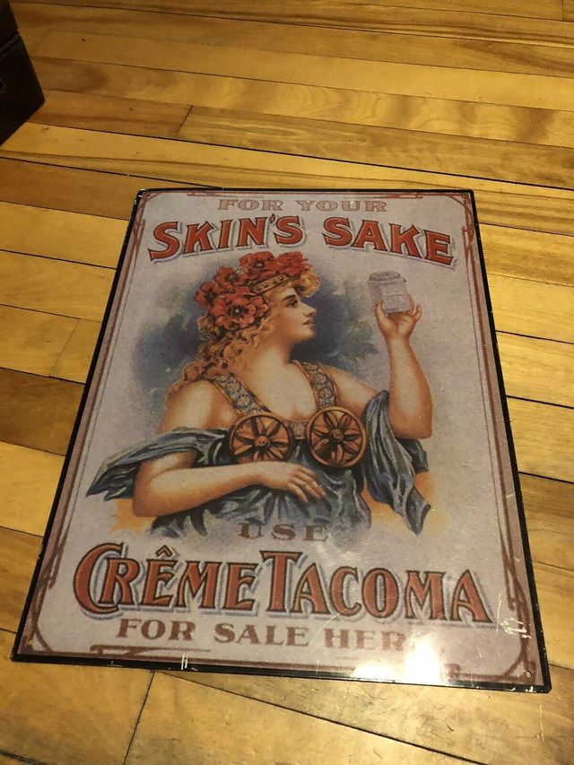 Vintage looking tin signs.  in Arts & Collectibles in Summerside - Image 2