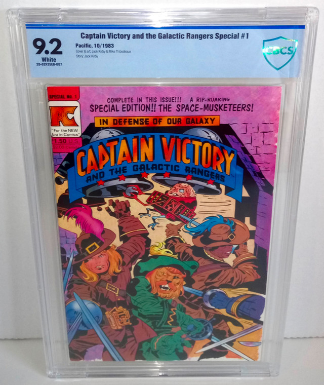 Captain Victory and the Galactic Rangers Special # 1 CBCS 9.2 PC dans Bandes dessinées  à Ville de Montréal