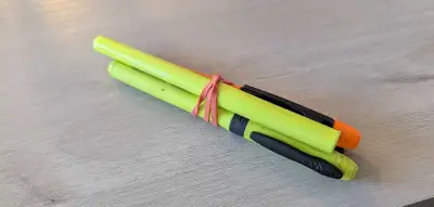 Three highlighters, View more