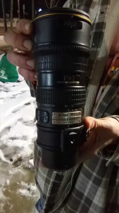 Nikon AF-S NIKKOR 70-200mm f/2.8G ED VR II Lens, View more
