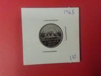 1965 Canada 5¢ Coin