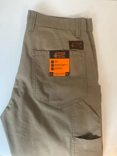 Volcom Workwear Pants: Relaxed Fit Size 31”, View more